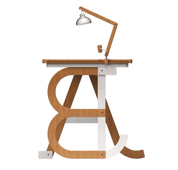 迷你创意字母字体桌子-美国华盛顿Liviu Avasiloiei-24岁年轻平面设计师作品---酷图编号1024902