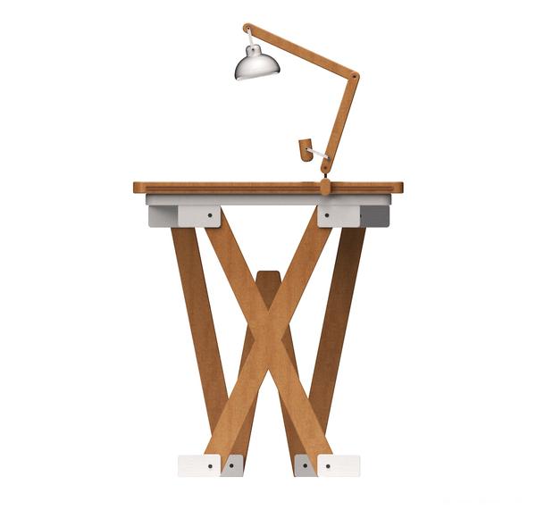 迷你创意字母字体桌子-美国华盛顿Liviu Avasiloiei-24岁年轻平面设计师作品---酷图编号1024914