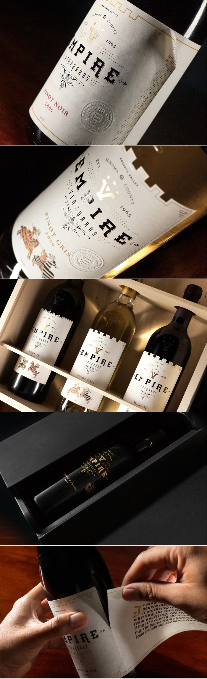 Empire帝国葡萄园包装设计图片