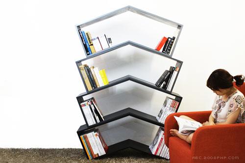 V型精益书架-Monocomplex设计师作品---酷图编号1029233