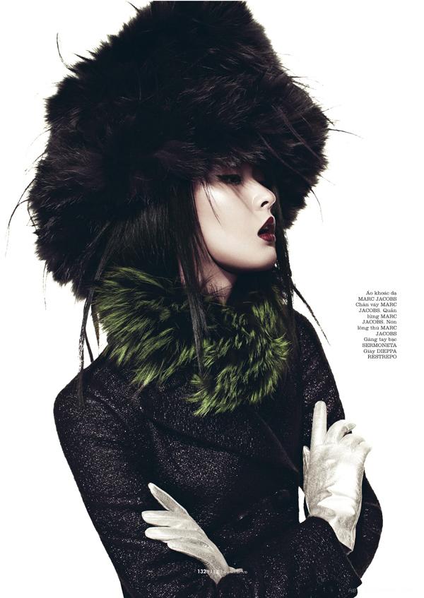 冬之歌-ELLE世界时装之苑越南,毛茸茸盛装扮---酷图编号1