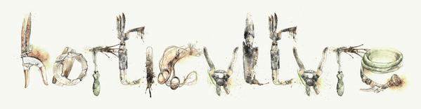 园艺排版及园艺工具插图-Amy Holliday插画师作品---酷图编号8