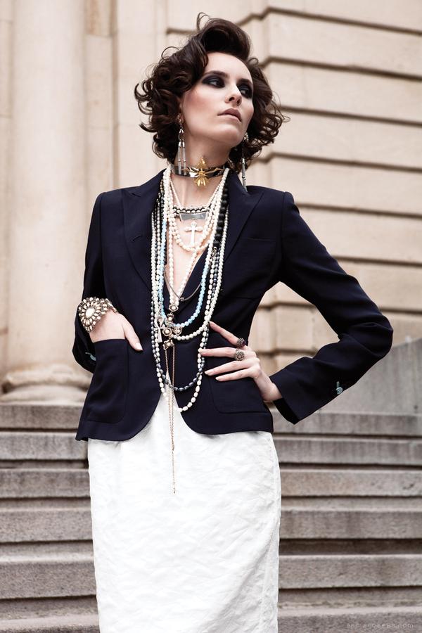 à Coco珠宝首饰广告人像摄影-保加利亚Mariya Sabotinova时尚摄影师作品---酷图编号6