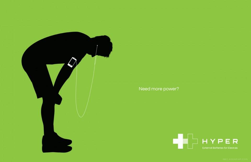 Hyper超外置电池iDevices平面广告---酷图编号1