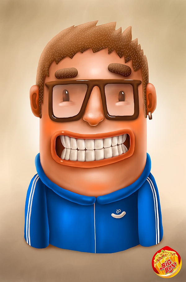 来吧宝贝!喜欢我的火插画-俄罗斯Fil Dunsky插画师作品图片