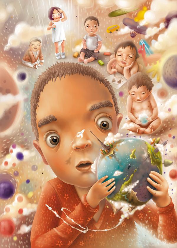 来吧宝贝!喜欢我的火插画-俄罗斯Fil Dunsky插画师作品---酷图编号4