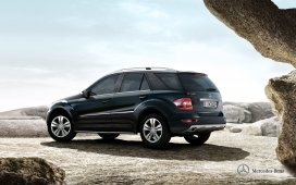 2012梅赛德斯-奔驰M级高级越野车高清晰壁纸