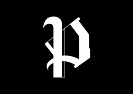 龙飞凤舞Neo Gotik英文字母字体+数字