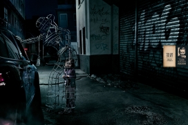 欧美Fundacion Padre Hurtado公益平面广告