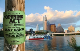 生活世界音乐之都!ACVB旅游与运输平面广告