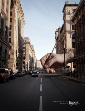 大手-Magimage平面广告