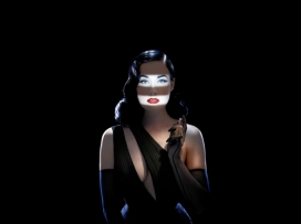 基督教工作室开发-Dita von Teese清香美容瓶子