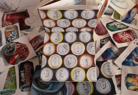 可口可乐饮料插画