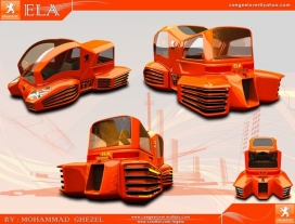 Peugout ELA概念车设计