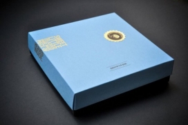 墨西哥烘焙美味巧克力蛋糕的包装设计