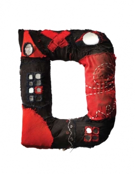 静物英文字母字体设计