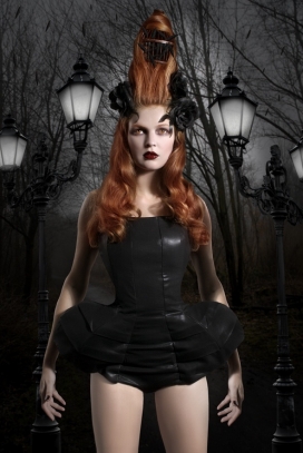 黑暗吞噬！丹麦哥本哈根Mademoiselle Borcher摄影师作品