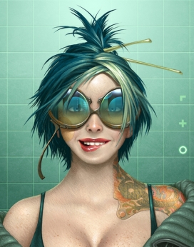 加拿大魁北克Antonio Caparo插画师作品