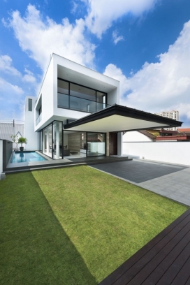 新加坡家居别墅建筑设计欣赏