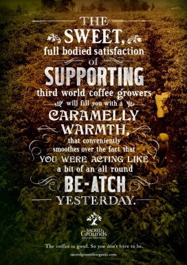 神圣的理由！国外酒类平面广告