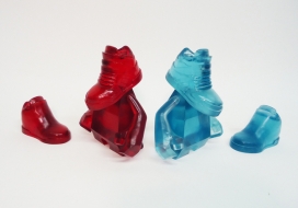 乙烯基玩具-运动鞋的头