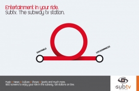 Subtv媒体平面广告