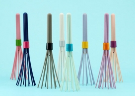 五彩秸秆搅拌器