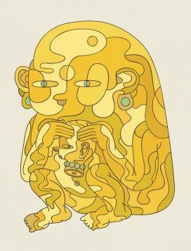 物活论展插画-奇怪的人工制品-兽