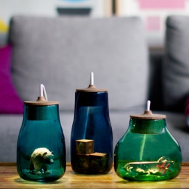 挪威设计师Kristine-储存罐和灯具设计