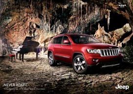 Jeep越野车平面广告