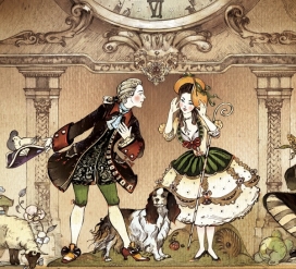 Nutcracker胡桃夹子！俄罗斯新西伯利亚Natasha Tabatchikova插画师作品