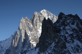 法国阿尔卑斯山-勃朗峰雪山摄影