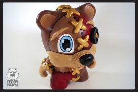 为什么受伤的总是我！THE OSI BEAR熊玩具娃娃