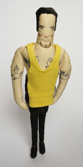 骑手傀儡-纹身绣玩具娃娃