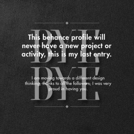 Good Bye Todos字体设计