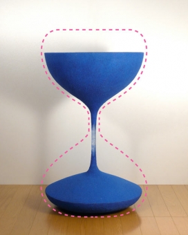 日本设计师Koizumi忍小泉-沙漏茶几