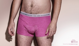 League Against Cancer预防睾丸癌平面广告