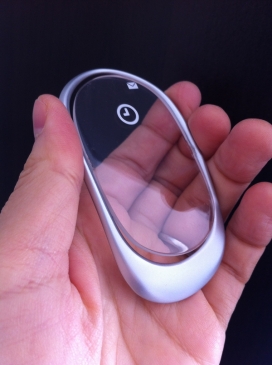 未来概念实物模型-透明鼠标