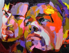 déjà 2012-人物油画水粉插画