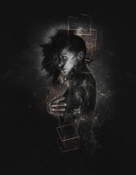 Citrine-西班牙马德里NastPlas插画师作品-碳烤艺术