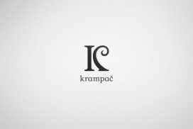 krampač酒业品牌标识设计-斯洛文尼亚Črtomir Just设计师作品