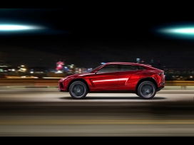 高清晰2012年兰博基尼乌鲁斯概念越野运动夜间汽车