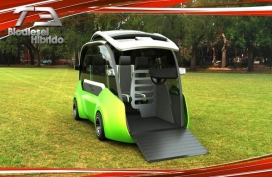 T3 Concept微型概念车设计-墨西哥Luis Cordoba汽车工业设计师作品