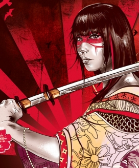 孙子兵法-美国Kent Floris插画师作品