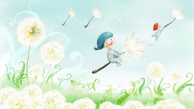 “哈利波特”的扫帚-漫画壁纸