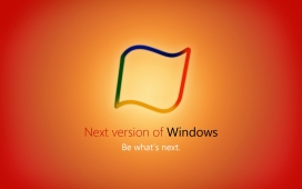 高清晰windows 8操作系统红色壁纸