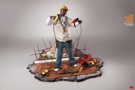 3M噪声耳机平面广告-停止噪音-播放音乐。