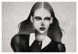 哥斯达黎加Kevin Poveda人像插画