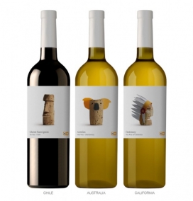 西班牙设计-Delhaize葡萄酒包装