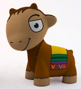 美洲驼-玩具插画设计-阿根廷布宜诺斯艾利斯Nicolas Wall设计师作品